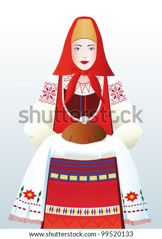 Russian Native Costume