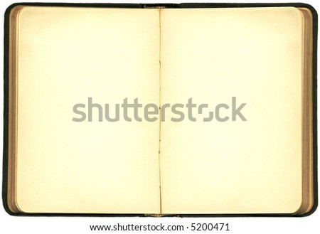 ook with lank pages and blank pages in book. ook with lank pages and