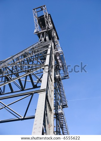 Shaft Tower of a coal mine, 