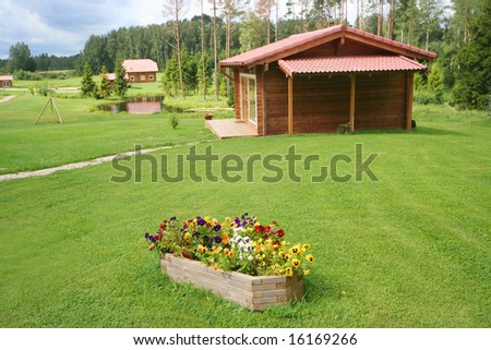 cute comfortable summer cottage
