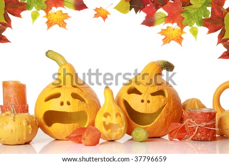 funny pumpkin faces. pumpkins with funny faces