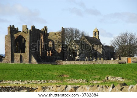 Lindisfarne Priory, early centre of anglo-saxon christianity in England