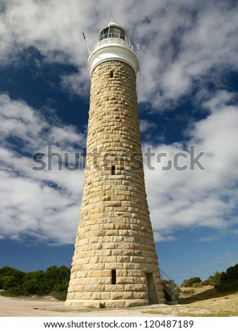 Lighthouse on the Bay of Fires, Tasmania, Australia