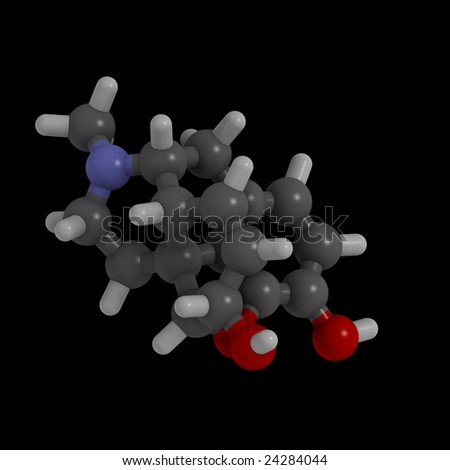 Morphine Molecule