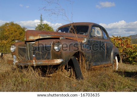 Junked Car, Rusted
