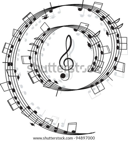 treble clef wallpaper