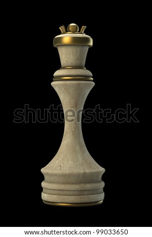 Black Chess Queen