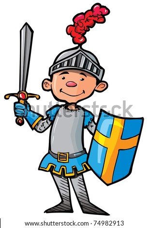 Cartoon Knight Clipart