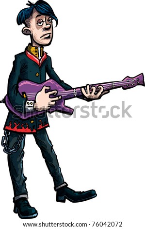 Rock Singer Cartoon