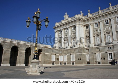 The Royal Palace of Madrid (Palacio Real de Madrid)