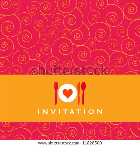 Logo Design Restaurant on Stock Vector Food Restaurant Menu Design With Cutlery Silhouette And