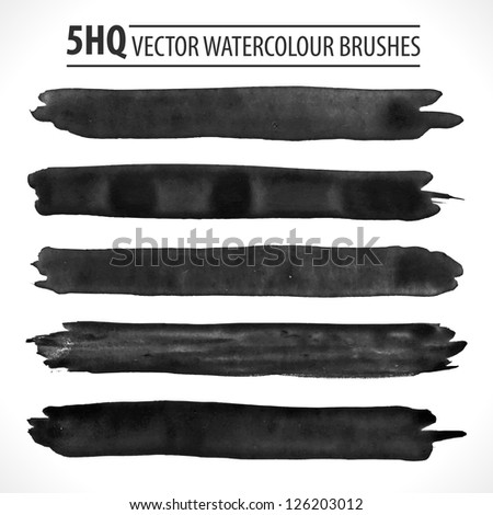 Set of watercolor brushes Grunge brushes Design elements Vector brushes Hand drawn Grunge banners Abstract shape Retro background Vintage background Set of watercolor brushes Grunge brushes Design elements Vector brushes Hand drawn Grunge banners Abstract shape Retro background Vintage background
