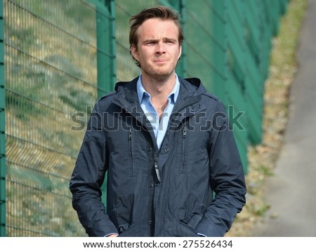 SPA-FRANCORCHAMPS, BELGIUM - MAY 2: Dutch race car driver Giedo van der Garde during round 2 of the FIA World Endurance Championship on May 2, 2015 in Spa-Francorchamps, Belgium.