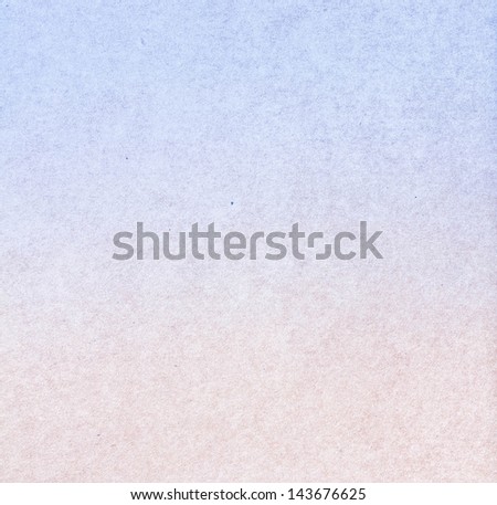 Blank recycled colored light blue paper texture as background