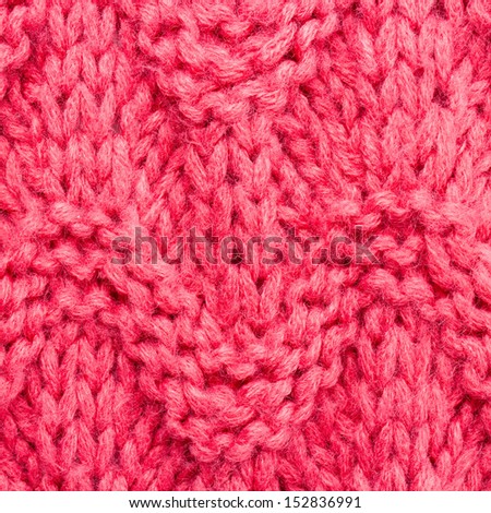 Soft pink  Knitting background texture. High resolution Knit woolen Fabric textile background