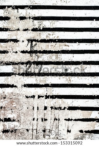 Stripped Background in grunge style. Grunge surfaced  background, street style