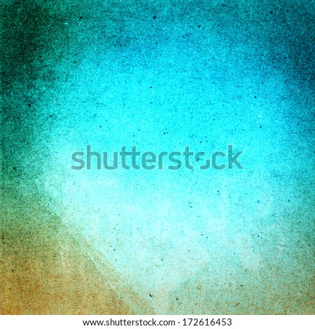 Abstract Designed grunge paper texture. Summer recycled paper textured background with film grain. Highly detailed frame.