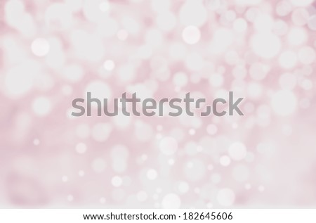 Abstract twinkled lights background with bokeh defocused white lights. Valentines Day, Party, Christmas background. Festive background.