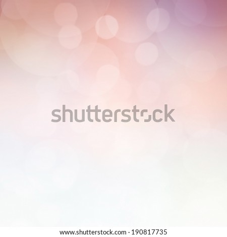 Colorful circles of light abstract background. Abstract background with a white light blur bokeh.