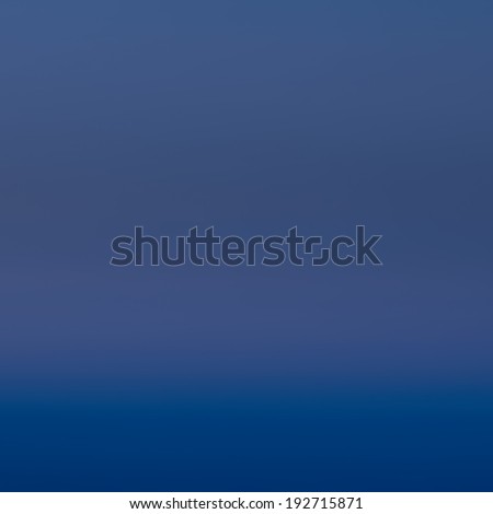 Soft colored abstract background dark blue  color. Defocused gradient abstract texture background, horizont, sea and sky.