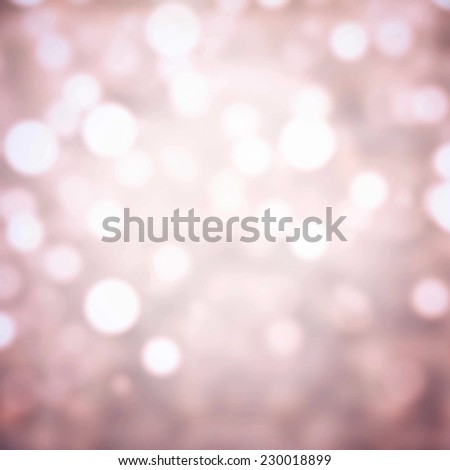 Glitter Abstract Festive background. Christmas and New Year feast bokeh background with copyspace. Holiday party background with blurry boke special magic effect.