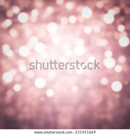 Glitter Abstract Festive background. Christmas and New Year feast bokeh background with copyspace. Holiday party background with blurry boke special magic effect.