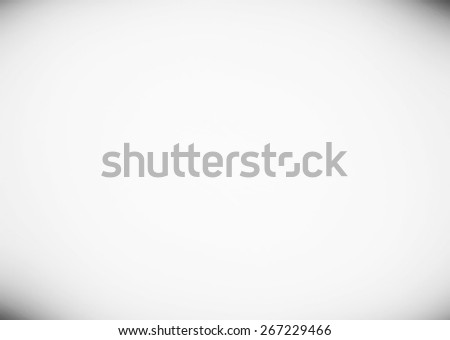 Abstract background.  Smooth gradient background black and white grey  color. Film effect