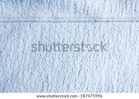 blue cotton material background