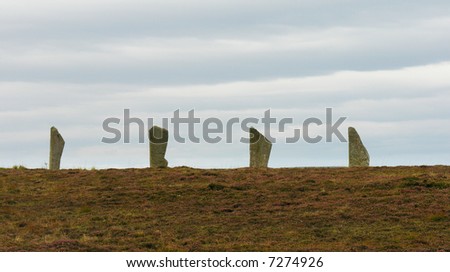 Ring of Brodgar Scotland UK Orkney Islands