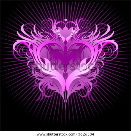 Heart Backgrounds on Stock Vector Design Background Of Heart Form 3626384 Jpg