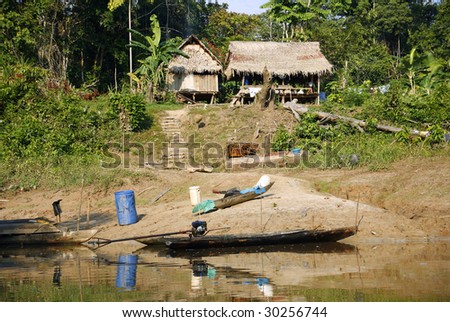 stock photo : Colonist house