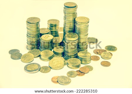 The money and finance concept for decorate project.