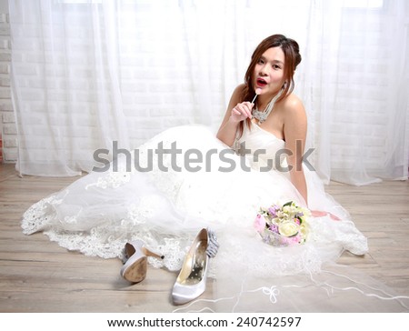 wedding bride not be polite, no stress