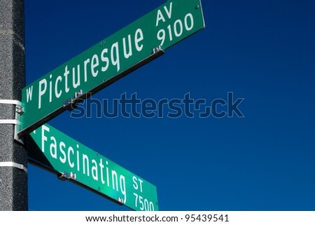 Street Sign Corner