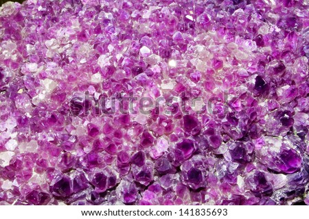 Light Purple Amethyst Cluster Background