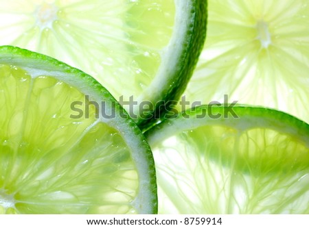 Close up photo of lime background