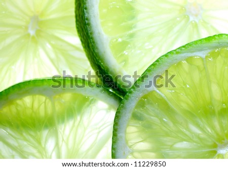 Close up photo of lime background