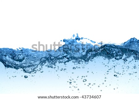 Water splashing background