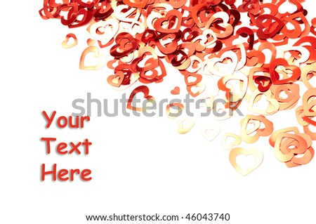 Pictures Of Valentine Hearts. stock photo : Valentine hearts