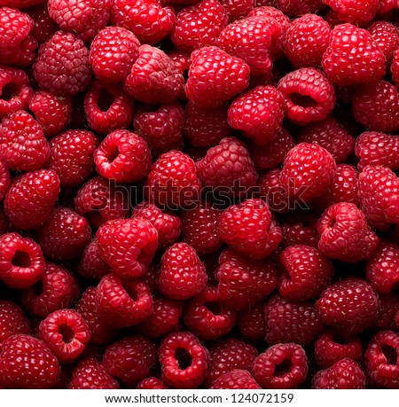 Raspberry Fruit Background