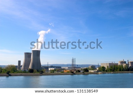 industrial site in nuclear power generation