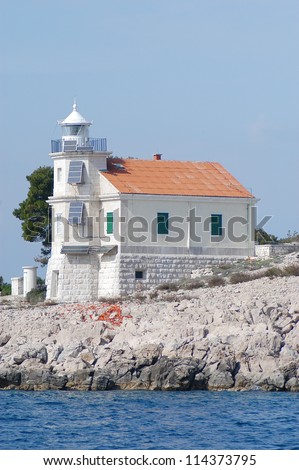 Light house on the sea side