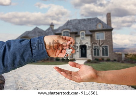 Handing Over the Keys to A Brand New Home
