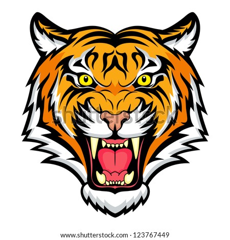 tiger tecknad tiger tecknad