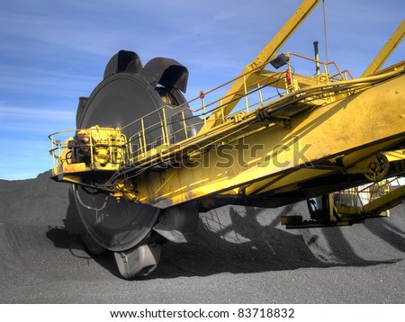 coal stacker reclaimer