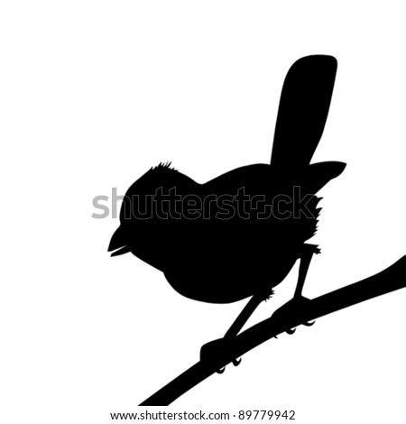 cool bird silhouette