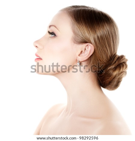 Beautiful Woman Profile