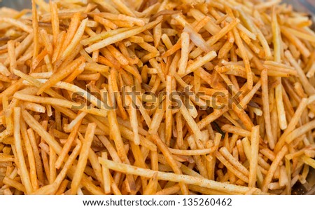 spicy french fries from India