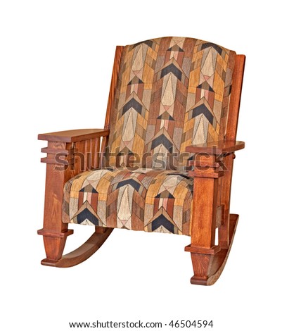 Clip Art Rocking Chair. stock photo : Rocking chair