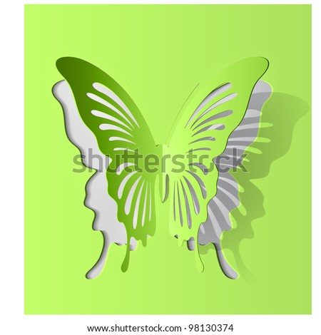 Paper Cut Butterflies